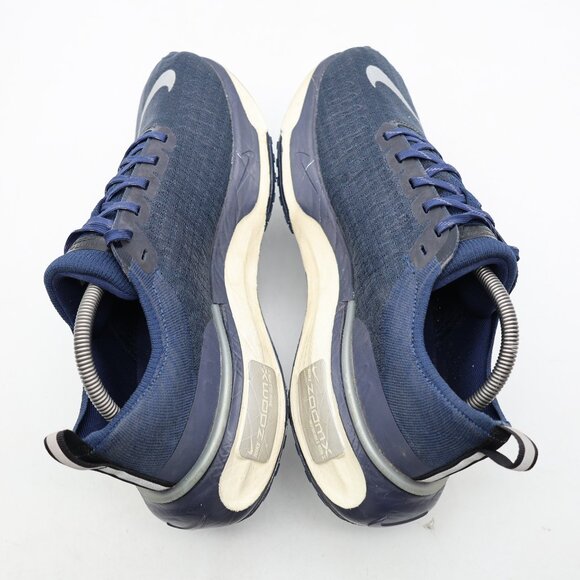 Nike ZoomX Invincible 3 Men's Size 10 Running Shoes Navy Blue Comfort Sneakers - Picture 6 of 9